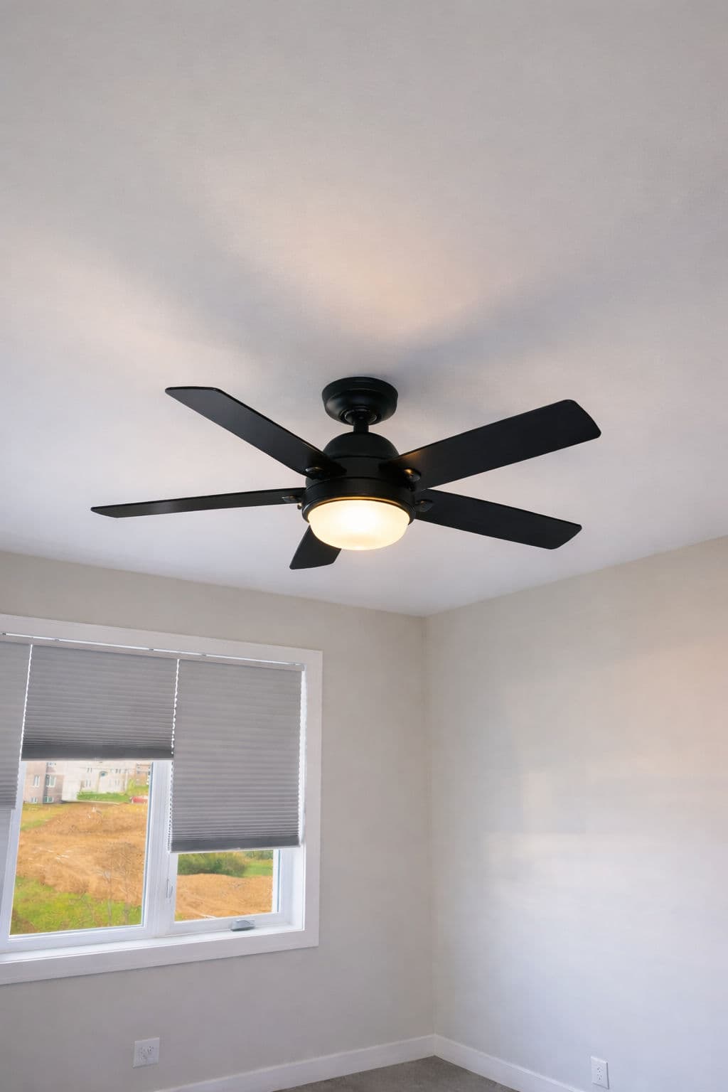 Project Modern Bedroom Ceiling Fans Installed and Ready for Summer image