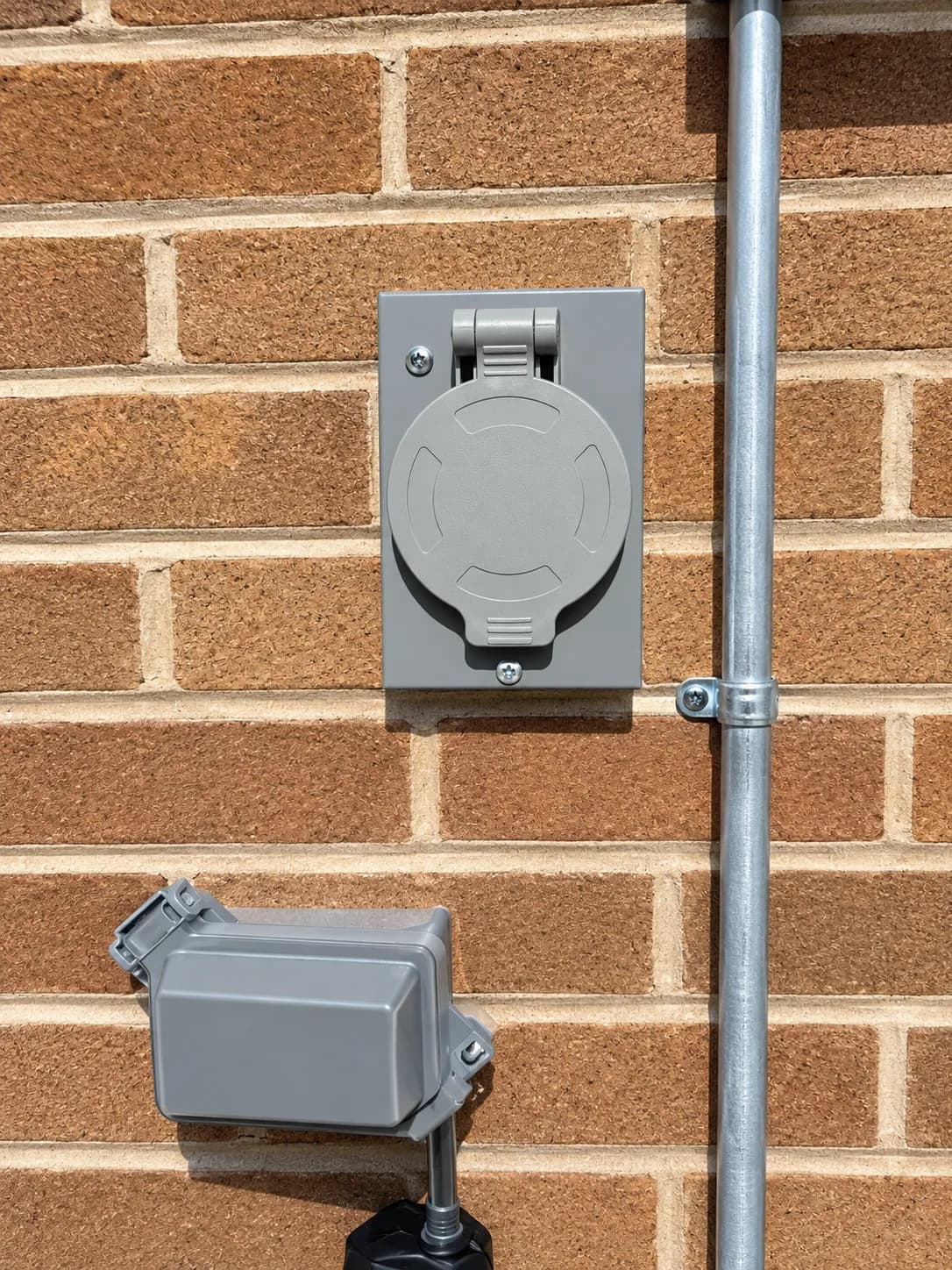 Generator Inlet Installation Keeps This Home Ready for Power Outages image